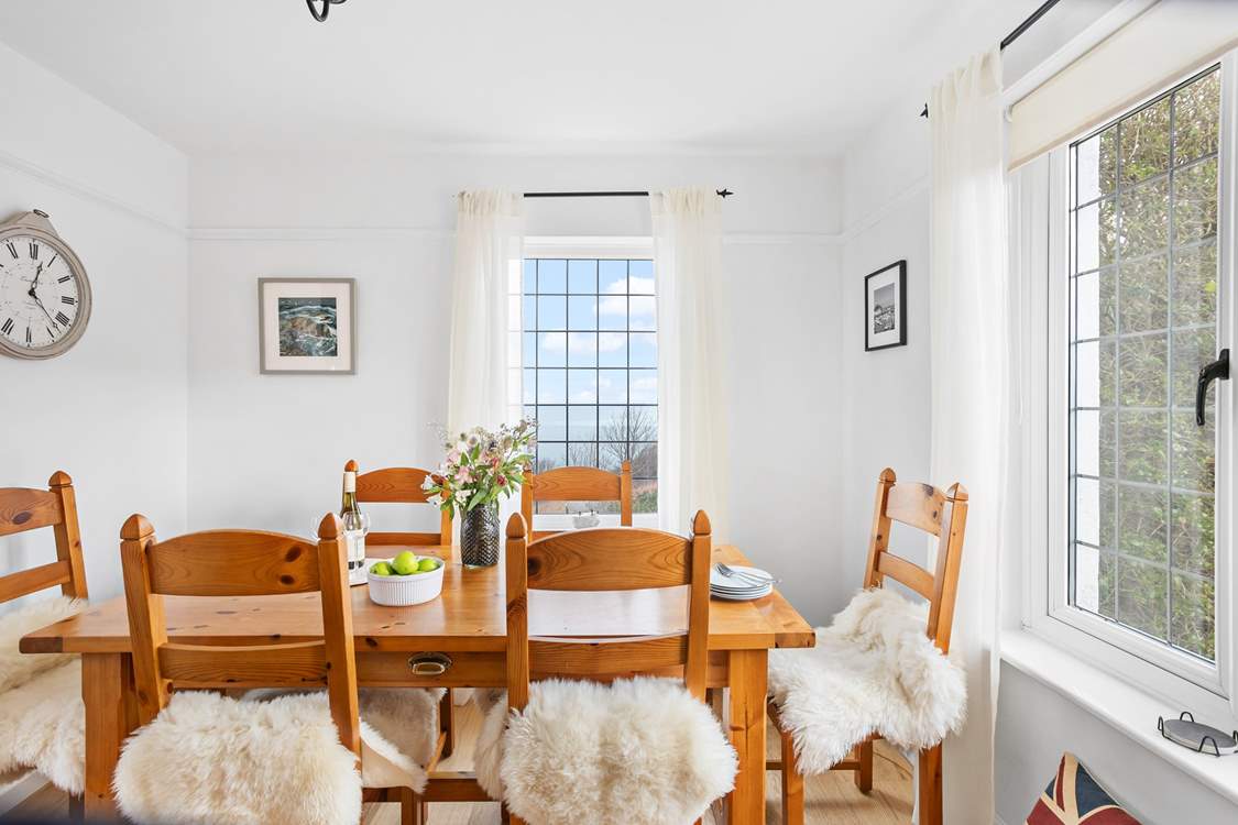 The sea is never far away!