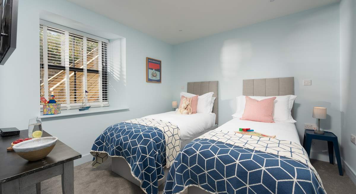 Bedroom 3 is a cute room that can either be made up as a super-king double or twin beds, up to you!