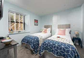 Bedroom 3 is a cute room that can either be made up as a super-king double or twin beds, up to you!