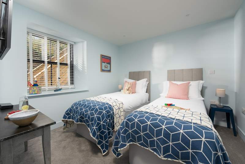 Bedroom 3 is a cute room that can either be made up as a super-king double or twin beds, up to you!
