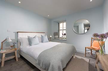 Bedroom one is simply stunning with a super comfy double bed (4'6