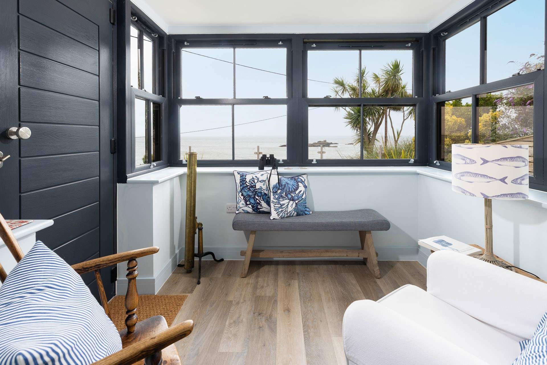 This gorgeous coastal home is made even more special by these wonderful sea views.