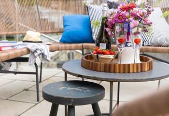 Gather round and plan your days adventures.