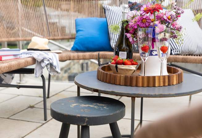 Gather round and plan your days adventures.