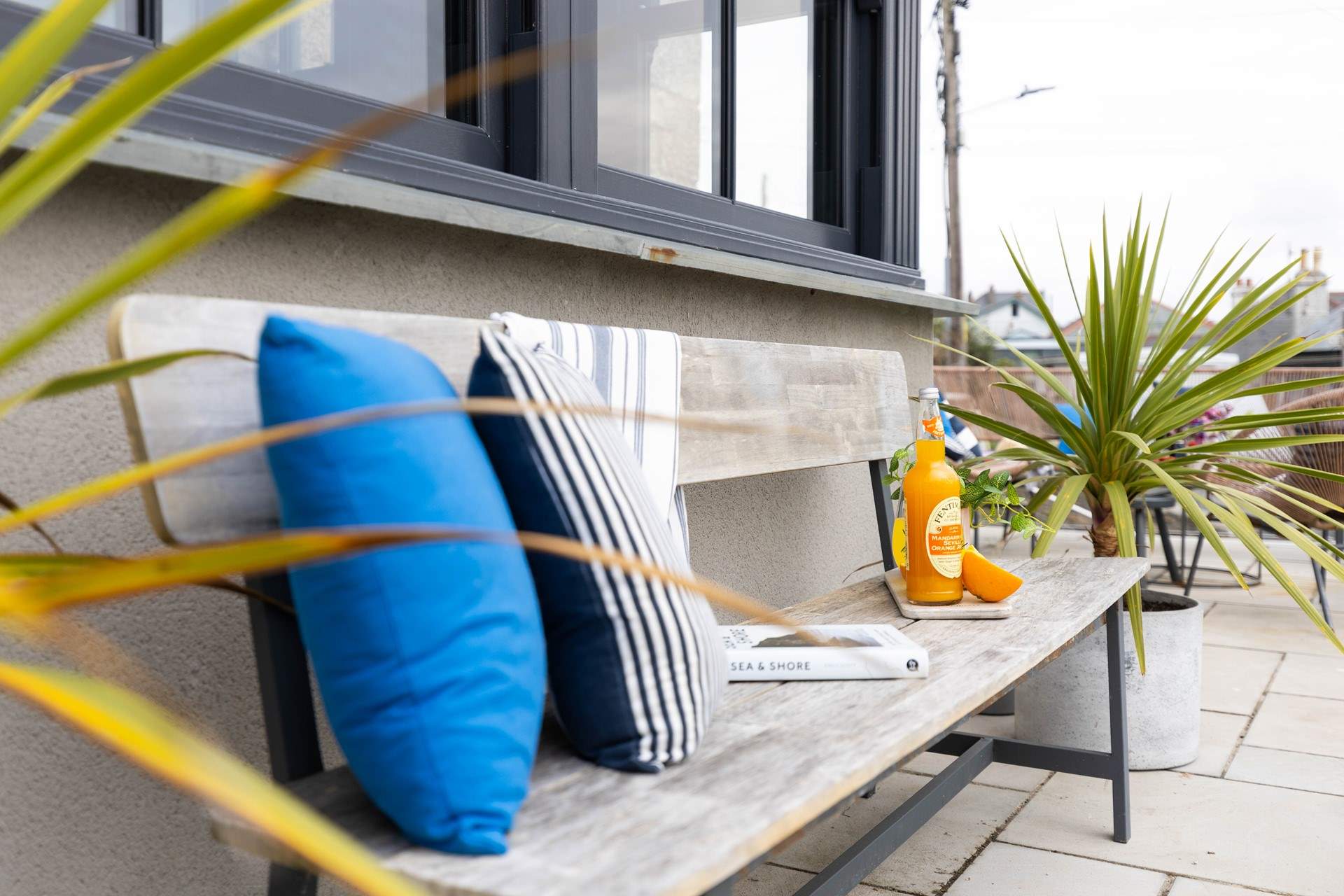 This apartment is the perfect place to watch the world go by.