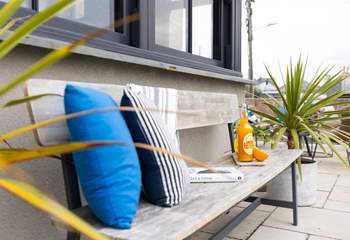 This apartment is the perfect place to watch the world go by.