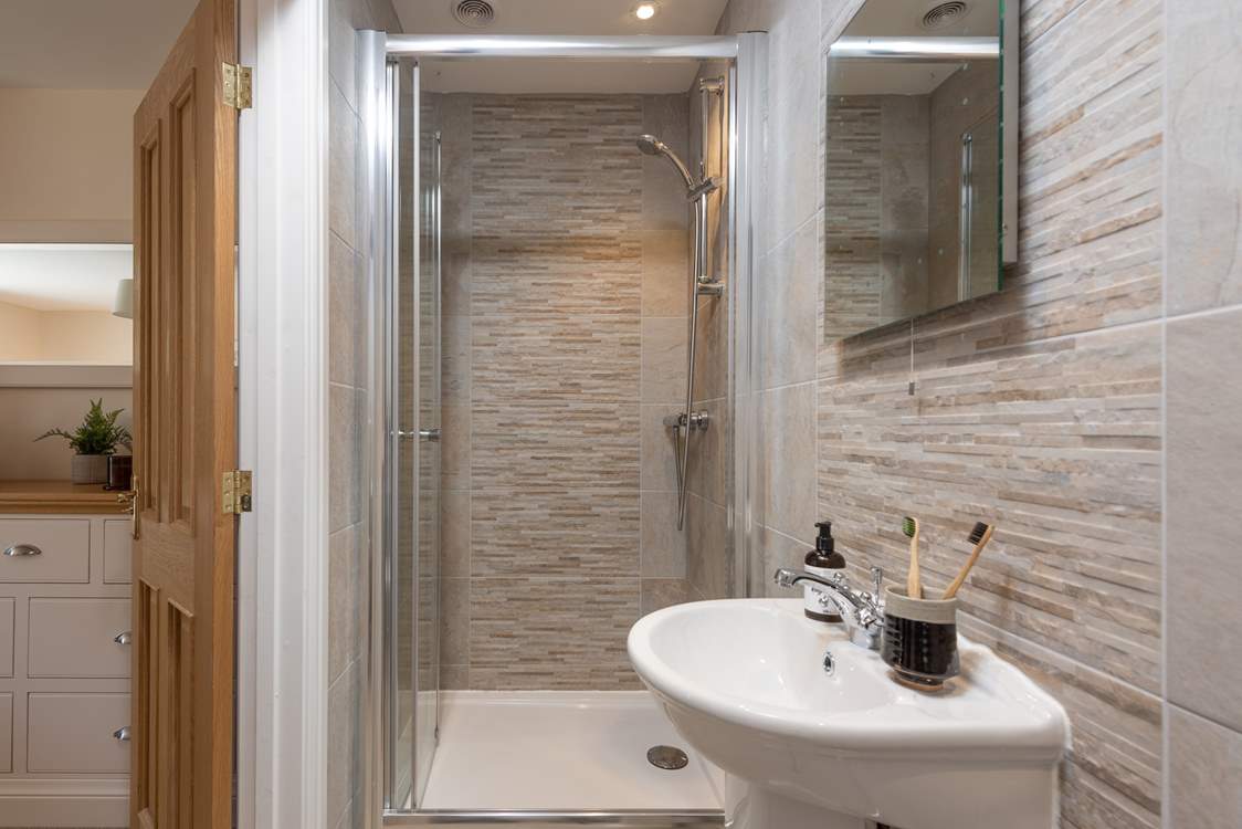 The shower.