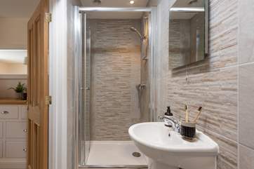 The shower.