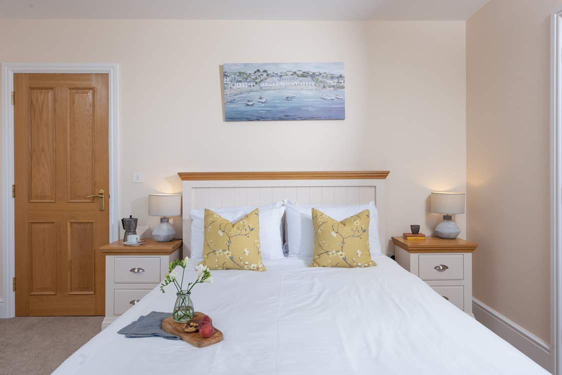 Bedroom 1 is a lovely king-size room.