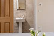 The stylish en suite.