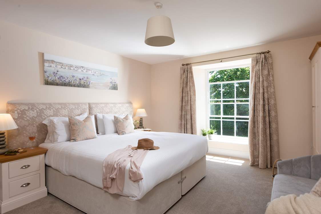 Bedroom 3 is a pretty super-king or twin room.