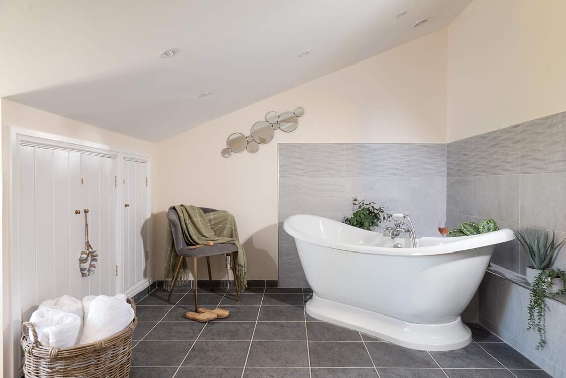 The family bathroom is really special.