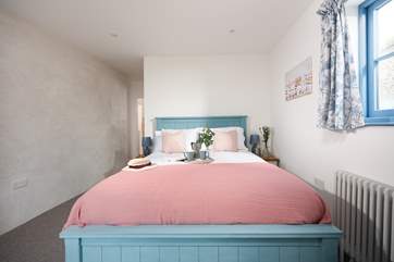 Bedroom 2 has a comfy king-size double bed.