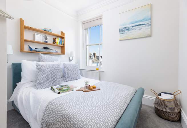 Bedroom 2 has a luxurious double bed, perfect for a great night's sleep yet positioned to take in the wonderful estuary view each morning.