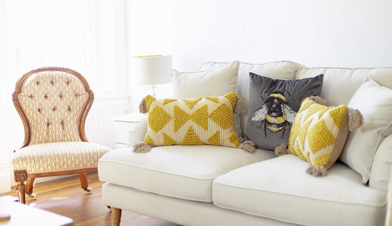 Sunnyside is beautifully styled with an eye for detail, the sitting-room also floods with light being double aspect.