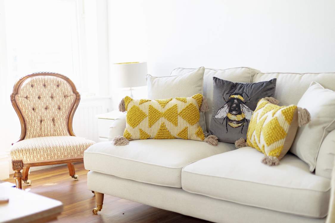 Sunnyside is beautifully styled with an eye for detail, the sitting-room also floods with light being double aspect.