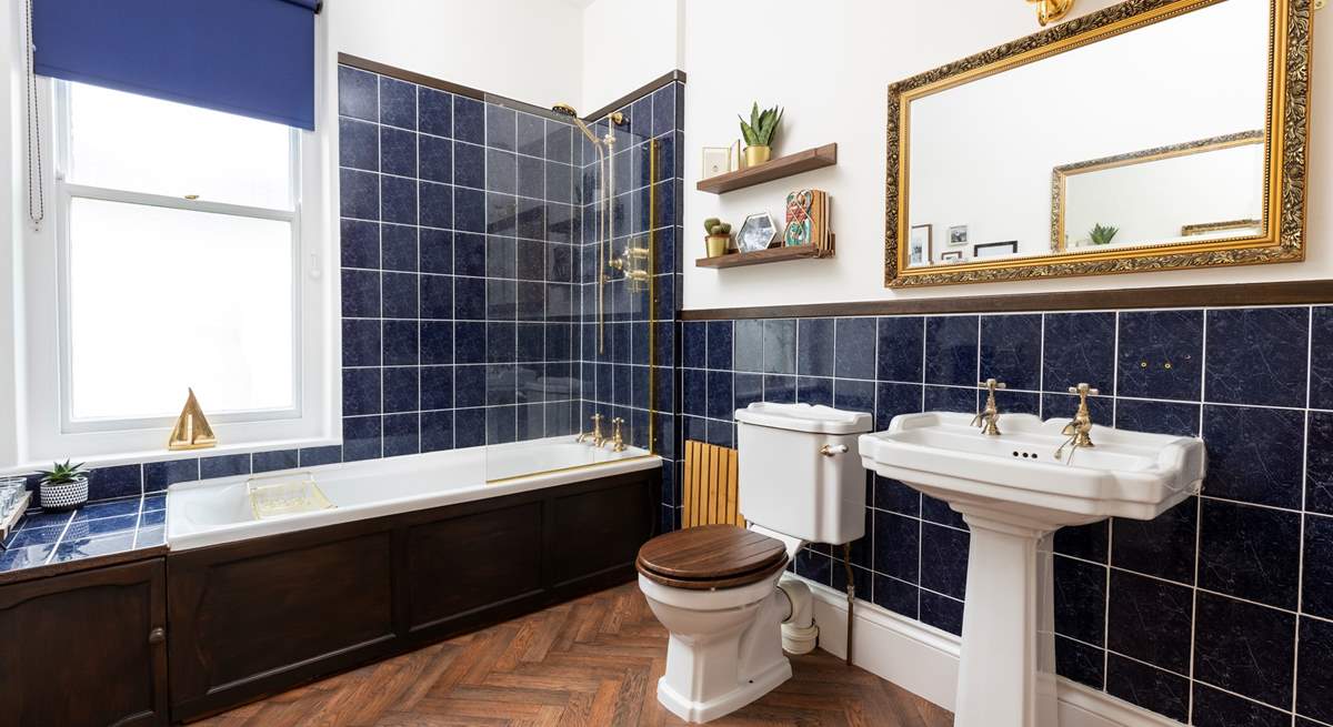 The large family bathroom on the first floor.