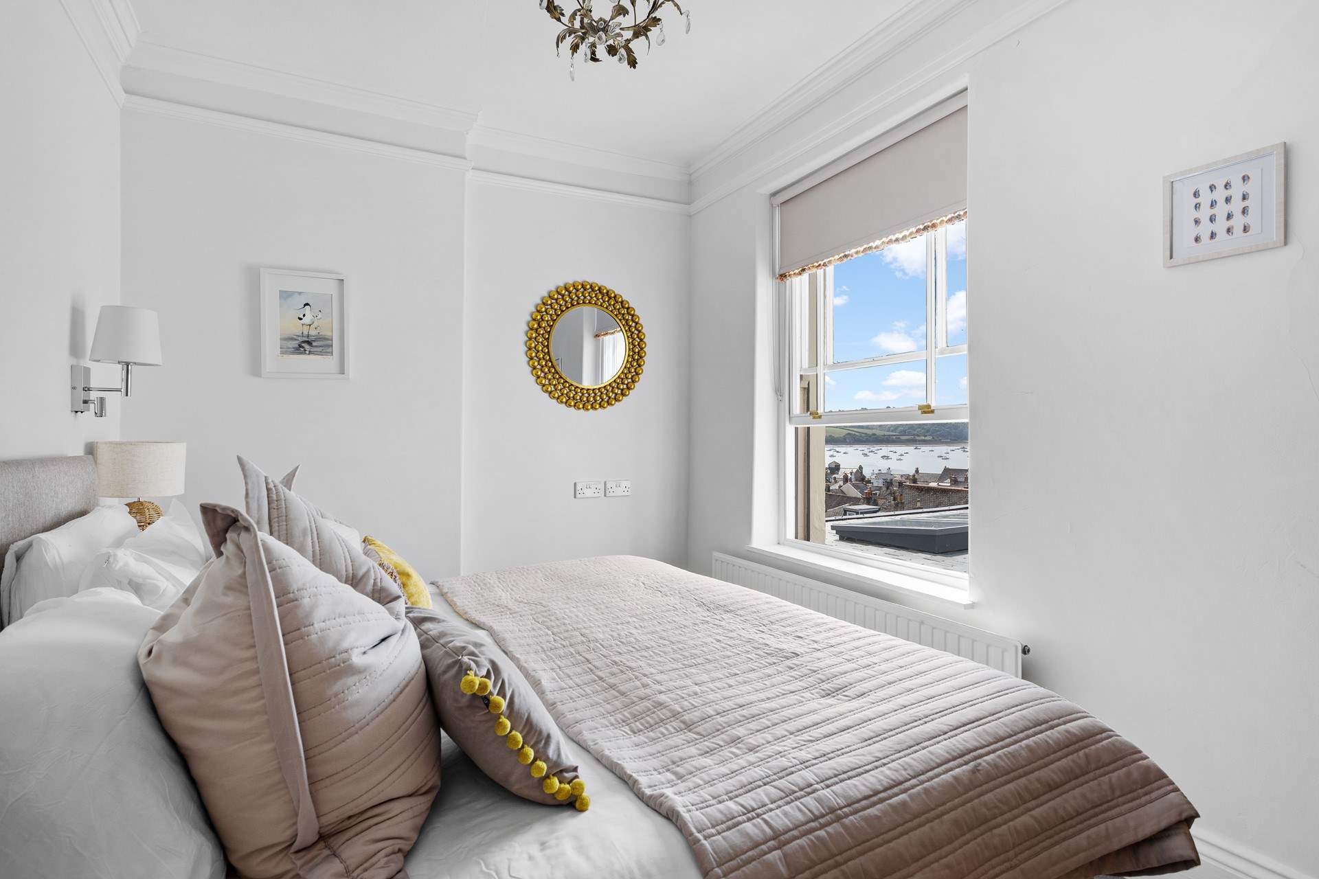 Bedroom 1 enjoys view out to the estuary!