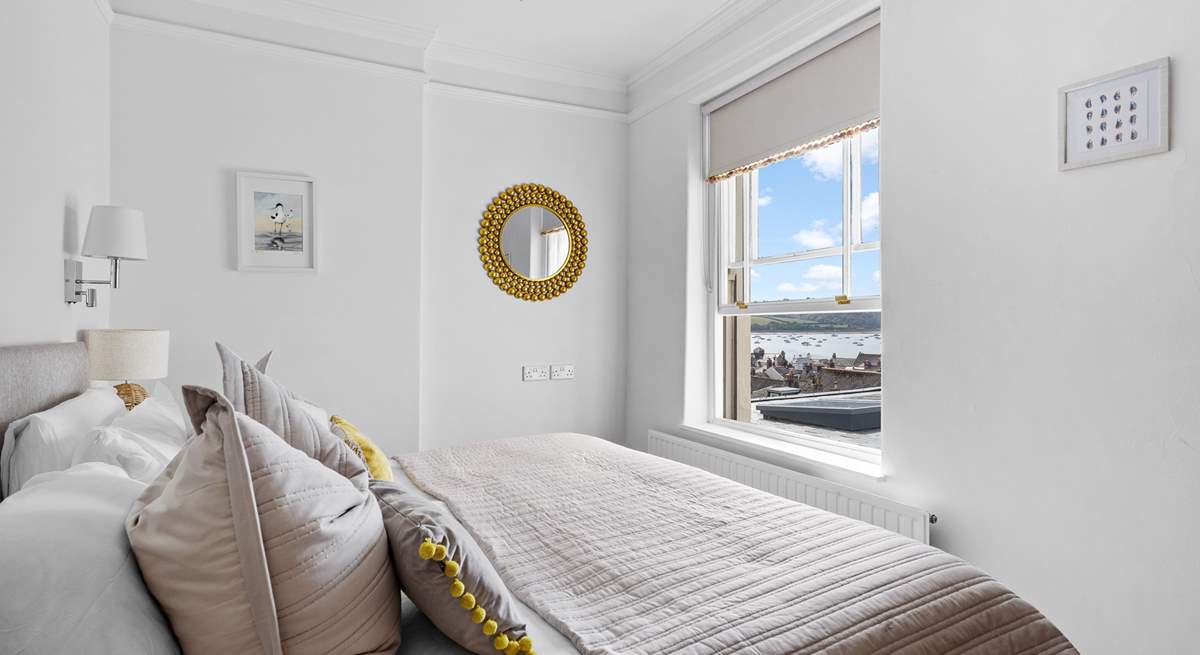 Bedroom 1 enjoys view out to the estuary!