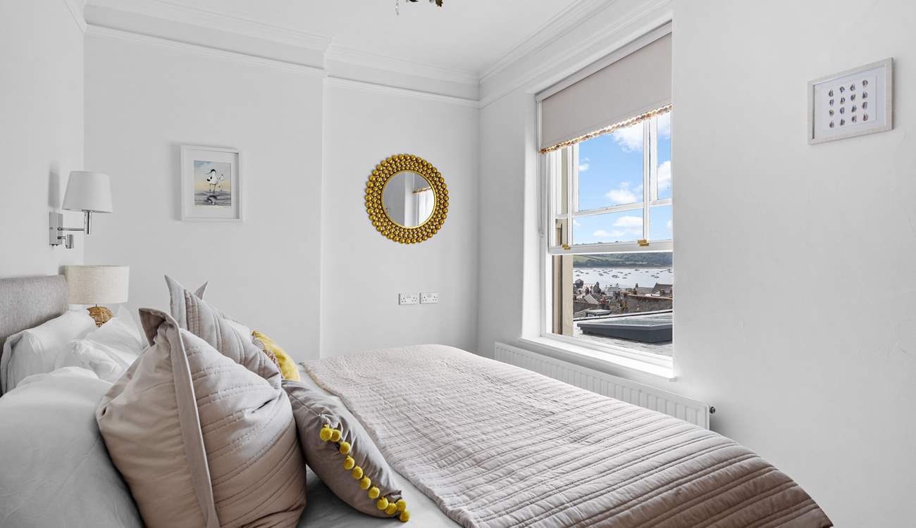 Bedroom 1 enjoys view out to the estuary!