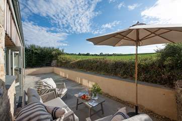 Take in the wonderful views while enjoying a spot of al fresco dining.