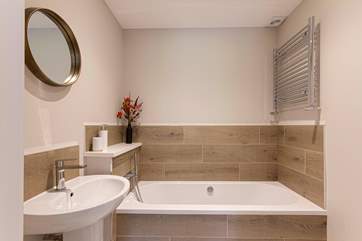The fabulous en suite to bedroom 2.