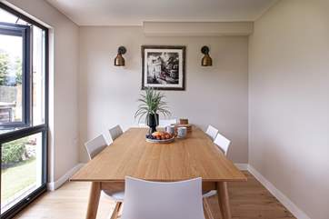 The dining-table is the perfect place to gather everyone together to chat about the adventures of the day.