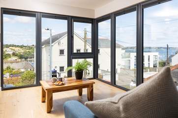 Fabulous views from the sofas.