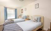 Bedroom two is a delightful twin room. - Thumbnail Image