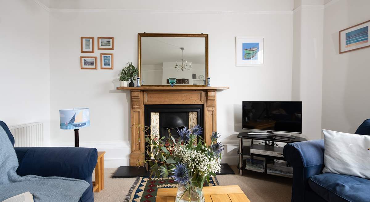 Relax in the welcoming sitting-room.