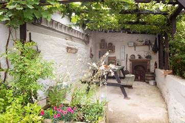 The outside space is an absolute dream.