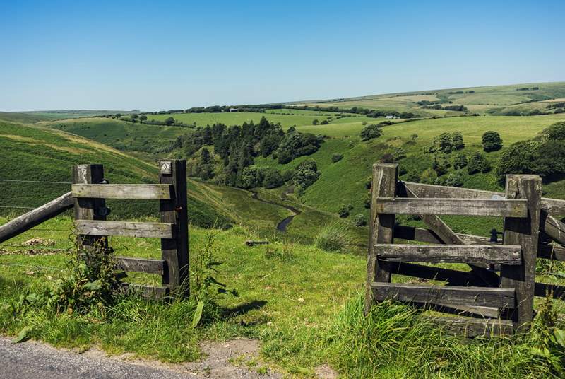 Exmoor National Park is right on your doorstep, and an idyllic spot for walking.