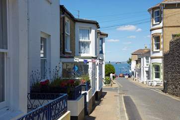 Seaview is the prettiest of island villages and Compass Cottage is perfectly placed in the centre.