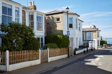 Welcome to delightful Compass Cottage, on the left through the wooden gate.
