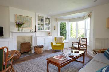 This gorgeous cottage is beautifully furnished.