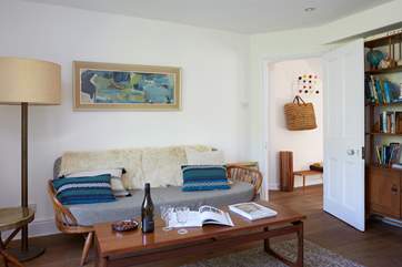 The spacious sitting-room.