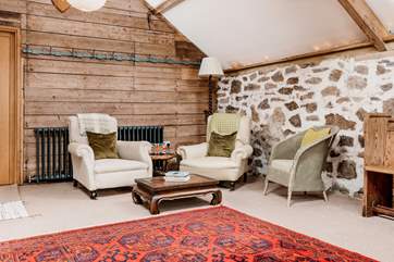 Melt into the comfy armchairs with a freshly brewed cup of tea.