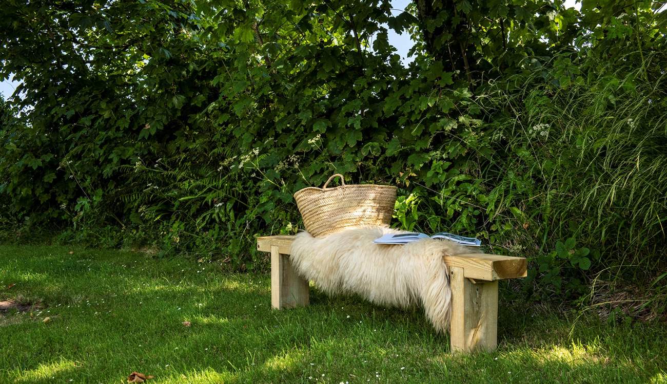 There are some hidden away corners for quiet moments. 