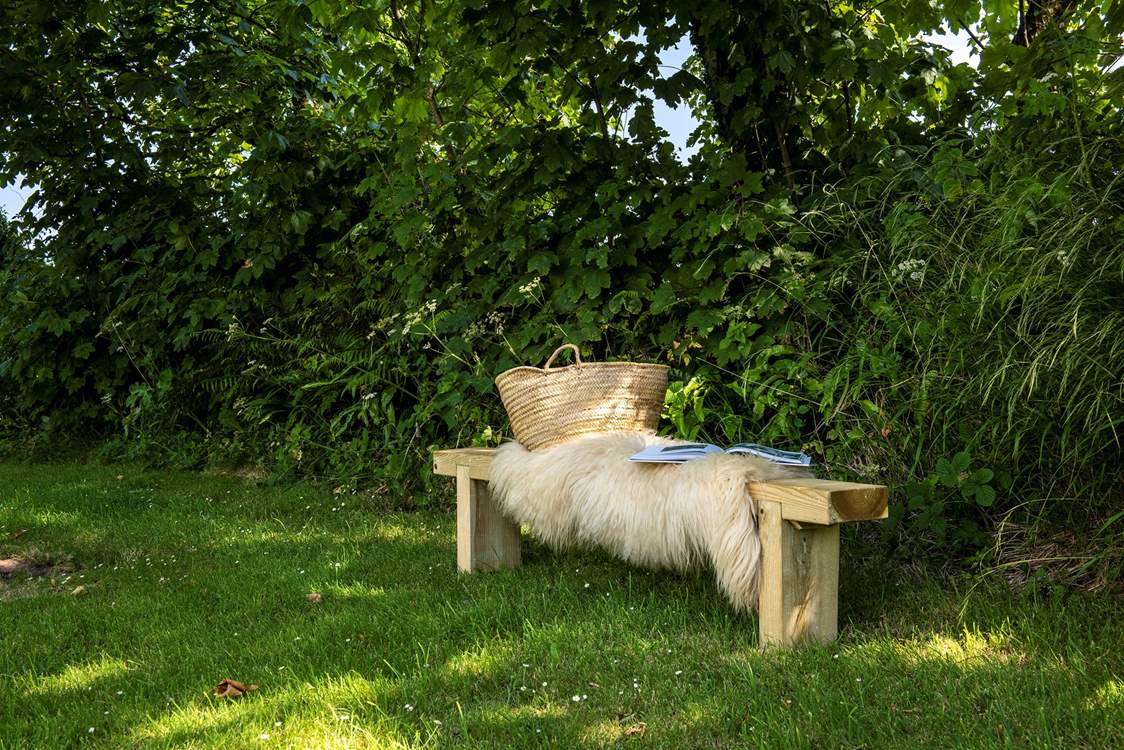 There are some hidden away corners for quiet moments.