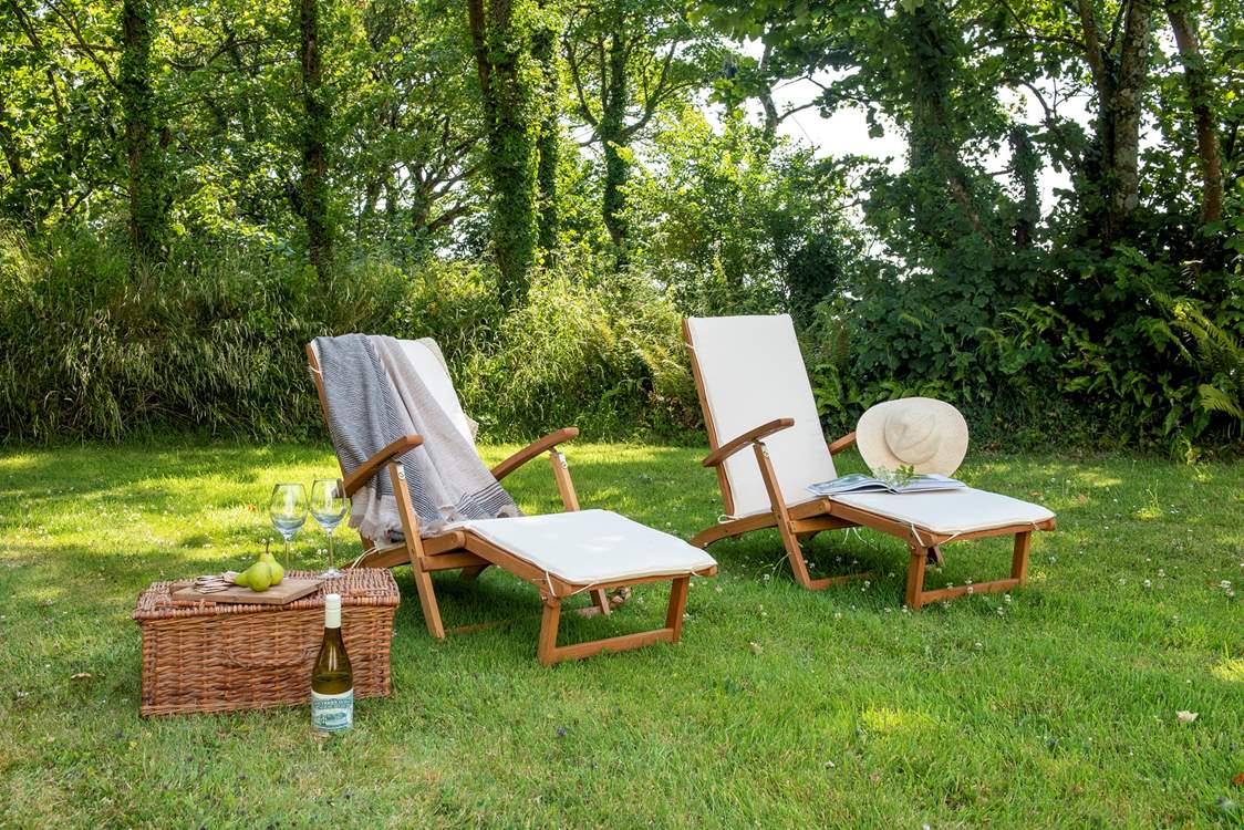 Relax in the tranquil gardens, it's what holidays are all about.