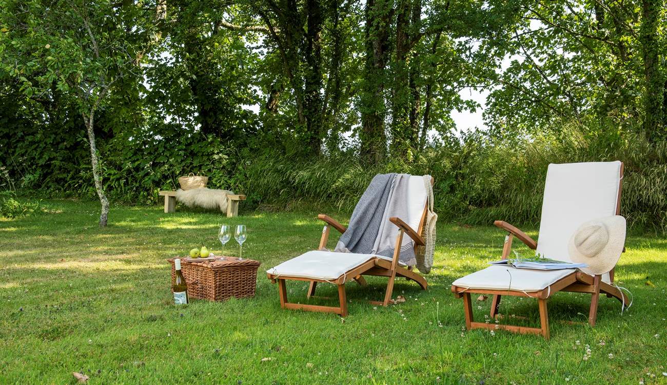 The gardens are perfect for lazy days and star-filled evenings.