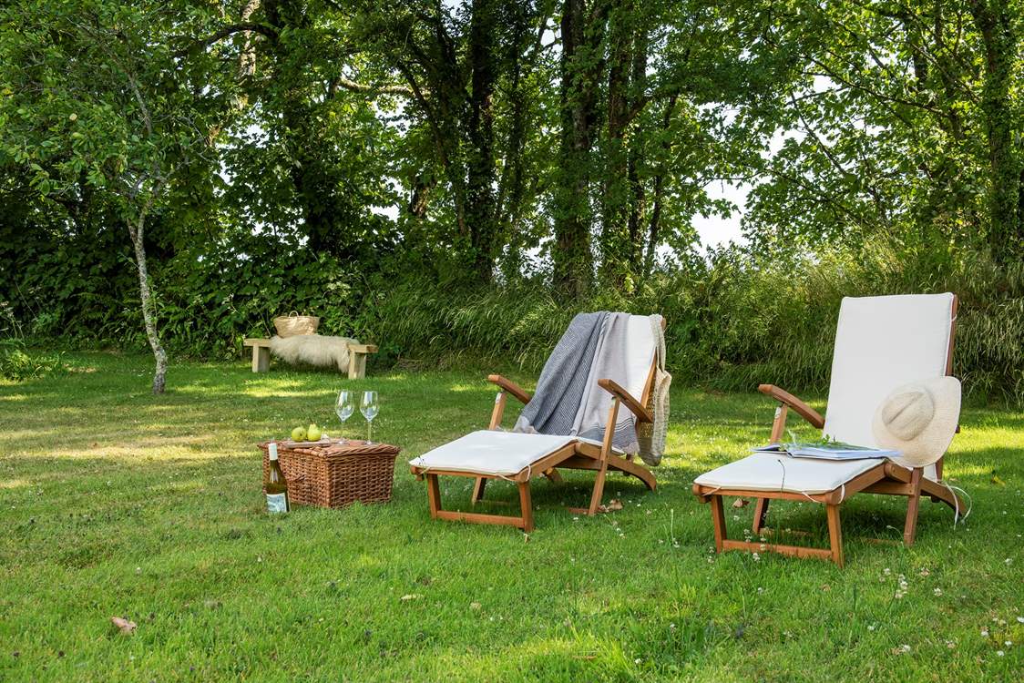 The gardens are perfect for lazy days and star-filled evenings.