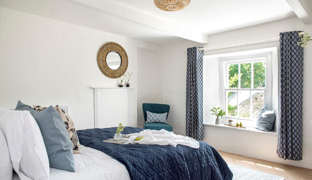 The bedrooms are beautifully furnished for a great night's sleep.