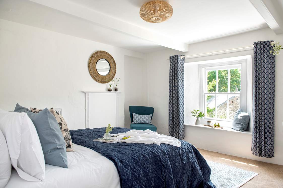 The bedrooms are beautifully furnished for a great night's sleep.