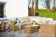 Relax on the fabulous new patio.