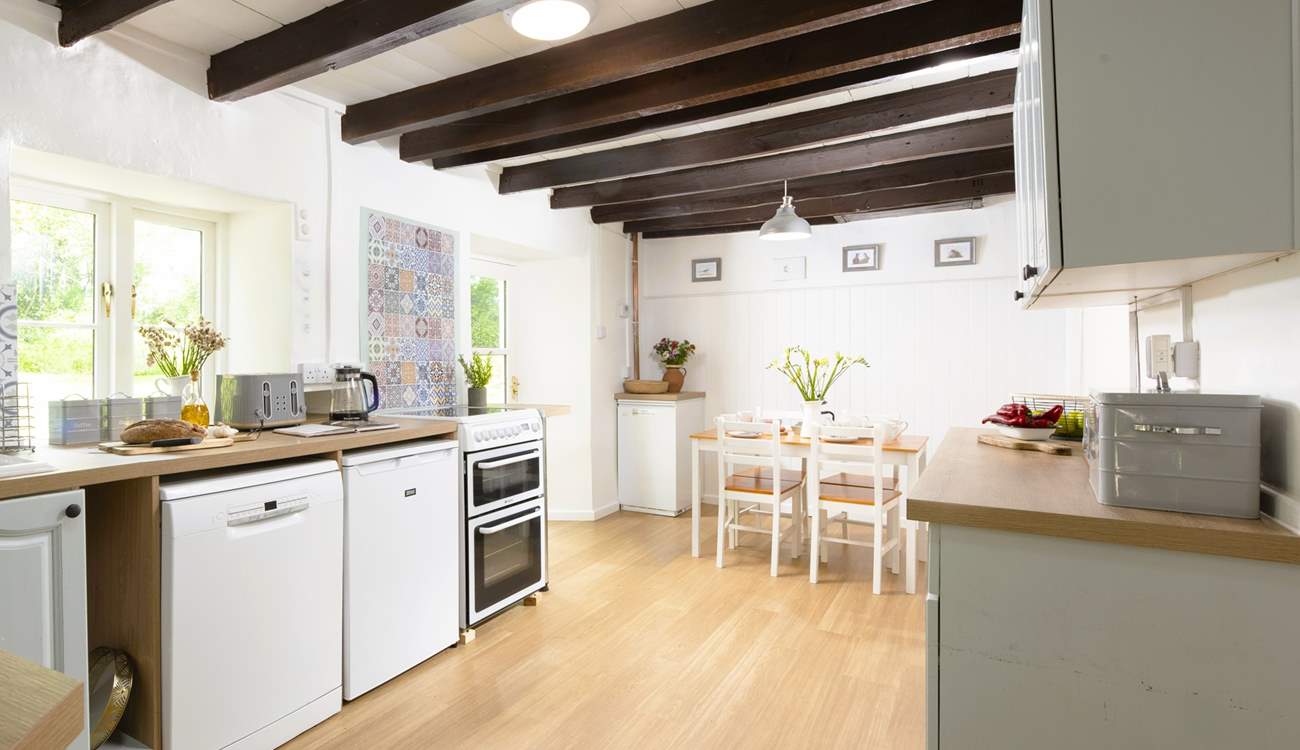 The kitchen/breakfast-room will become the heart of your holiday home.