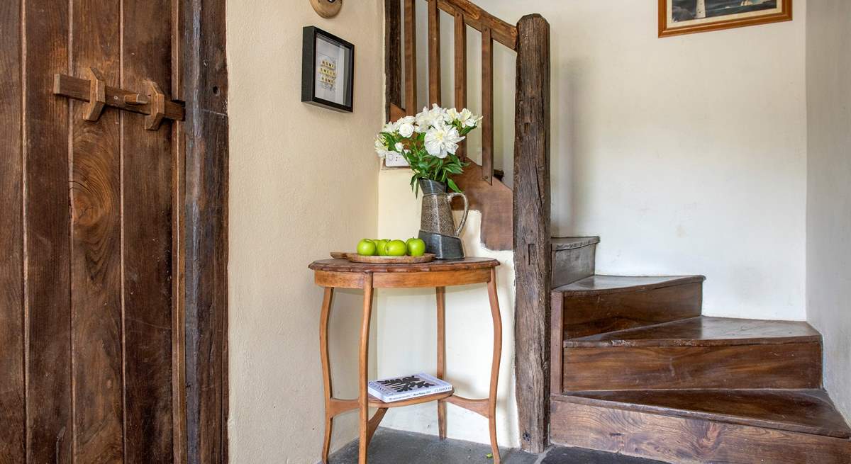 Venture up the characterful staircase to discover the bedrooms.