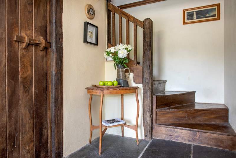 Venture up the characterful staircase to discover the bedrooms.