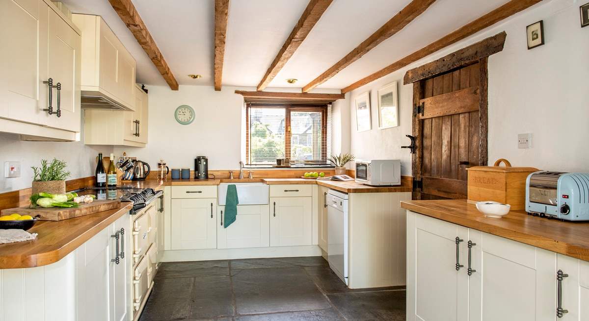 Cook up a storm in the homely kitchen.