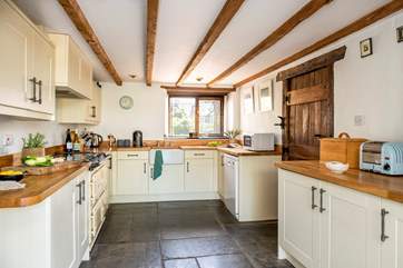 Cook up a storm in the homely kitchen.
